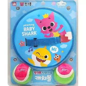 핑크퐁 찍찍이 캐치볼 공 던지기 잡기 놀이 공놀이캐치볼 크리스마스선물 캐치볼놀이