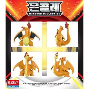 리자몽 미니 포켓몬몬콜레 포켓몬스터 피규어 장난감 조립식 실내놀이완구 프라모델모형