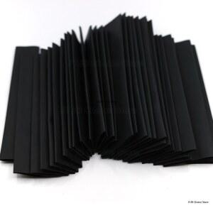 127개 열수축 슬리빙 키트 케이블 전선 수축 튜빙 전기 방수 튜브 연결 어소트먼트