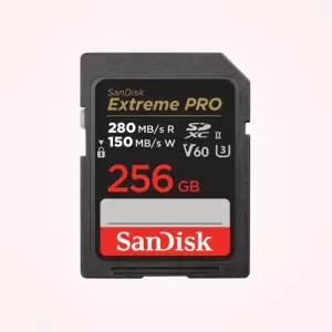 샌디스크 익스트림 프로 SD카드 256GB SDXEP Extreme Pro freeship ST1