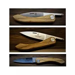 카퓨셍 올리브나무 /접이식 아웃도어 캠핑용 등산용 낚시용 나이프