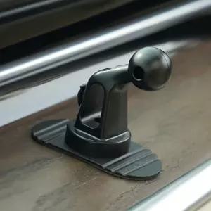 목짧은 차량용 대시보드 고정 거치대 핸드폰고정 브래킷 접착식 볼헤드