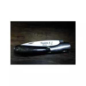 방데타 코르시카 클래식 - 검은 수양의 뿔 /접이식 아웃도어 캠핑용 등산용 낚시용 나이프