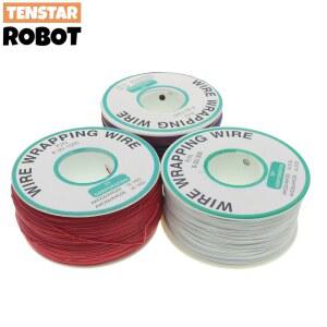 주석 도금 1000 점퍼 와이어 포장 커넥터 30AWG 케이블 PCB 절연 30 구리 전자 도체 브레드보드 280M