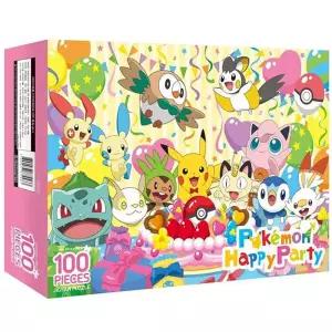 금비가 포켓몬스터 해피 파티 100피스 직소퍼즐 포켓몬굿즈 초등학생퍼즐