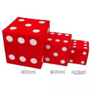 게임 주사위 15cm 스펀지 대형 놀이nop866