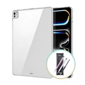 아이패드 프로12.9 3세대 반투명 젤리 케이스+크리스탈 터치펜+펜 파우치 (WFKAFRV)