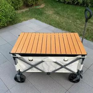 웨건 캠핑 도구 접이식 카트 폴딩 캐리어 손 수레 넓은