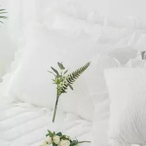 베개나라 해피니 크리미 별매 여름 베개 솜 아사 커버 화이트 (WFKAGRH)