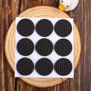 [골드스마일]쇼파의자발패드 긁힘방지 원형폼 27mm9P 고정 가구패드