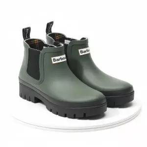 [바버]BARBOUR 생산 Halton Ankle Wellingtons Boots - OliveBlack LRF0100 OL12 할튼 앵클 웰링턴 부