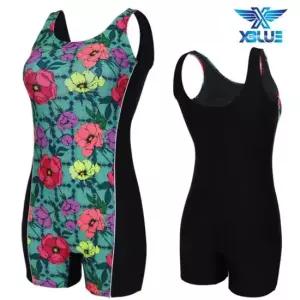 XBLUE 여자 아쿠아로빅 1부 반전신 수영복 N154821
