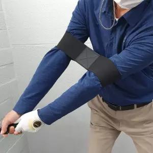 골프 스윙 자세 교정 암 밴드 치킨윙 방지 보정/오버 연습용 연습 기구 교정기 백스윙 몸통