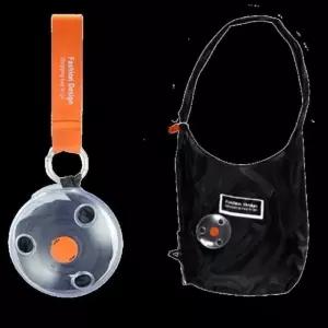 휴대용 시장 마트 쇼핑 카트 바구니 파우치 에코백 블랙 (WFKAF0H)