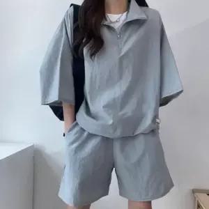 여자반?후드티 세미크롭 캐주얼 여자흰티 흰반팔 (WFKANKH)