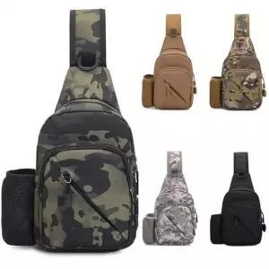 [하프클럽/]밀리터리 옥스포드 데일리 수통 숄더백 방수 지퍼