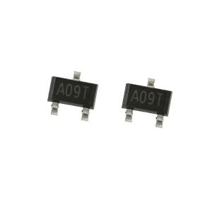 호환 IC 칩셋 MOSFET AO3400 SOT23 A09T SMD    50 개/몫