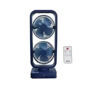 [룽스]듀얼팬 충전식 핸드선풍기 선풍기 360도