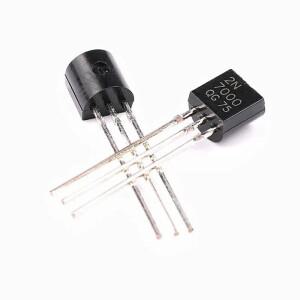 호환 N채널 트랜지스터 고속 스위치 MOSFET TO-92  2N7000  10 개