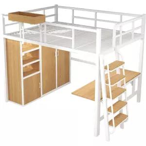 원룸 철제 설치미포함 2층 낮은 벙커침대 벙커형 성인 어른 침대 픽유아 11