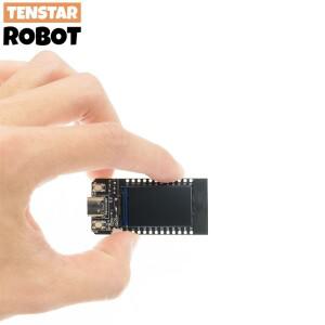 호환 TENSTAR T-디스플레이 ESP32-D0WD CH9102 칩 16MB WiFi블루투스 호환 모듈 개발 보드 1.14인치 LCD 제