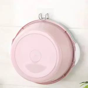 주방 키친 욕실 벽걸이 고리 후크걸이 고정후크 투명 (WFKBIH8)