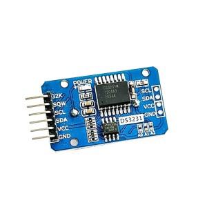 호환 1p DS3231 AT24C32 IIC 정밀 RTC 실시간 클럭 메모리 모듈 (아두이노 라즈베리 파이 DIY 키트용)