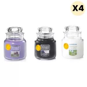 양키캔들 라일락 미드썸머 코튼 향초 선물 3종 X4SET