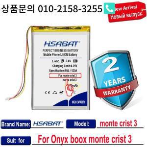 Onyx Boox Monte Crist 3 리더용 HSABAT 3500mAh 배터리