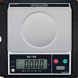 대형마트 영점 저울 15kg 5g 전자식 과일 식당 디지털 시장 계량기 식품