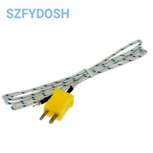 TM-902C TP-01 온도 센서 프로브 테스터  와이어 K 타입 라인 -20 ~ 500C  1m  2m 길이