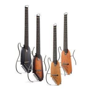 여행 버스킹 어쿠스틱 사일런스 초보용 클래식 사일런트 기타 휴대용 도너 전자기타