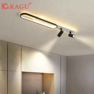 스포트라이트 미니 소형 호환멀리스트 LED 스트립 천장 조명 - 침실 식사 복도용 조광 가능 트랙 표면 장착