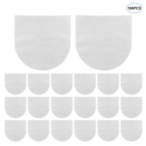100Pcs 7in 비닐 레코드 보호기 LP CD 플레이어 PE 가방 정전기 방지 마모 7 인치 케이스 커버