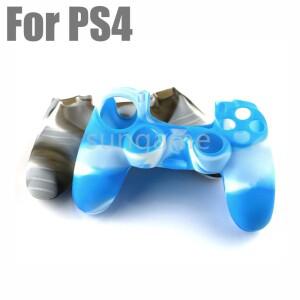 [호환품]소니호환 플레이스테이션 4 PS4 컨트롤러 보호 게임패드용 밀리터리  실리콘 고무 케이스 커버 10