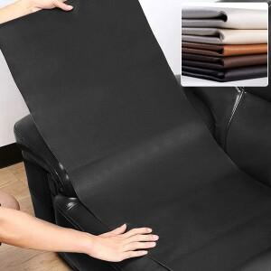 가구용 가죽 수리 키트 테이프 패치 자동차 좌석 소파 보트 의자 용 자체 접착 블랙 브라운 호환 그레이