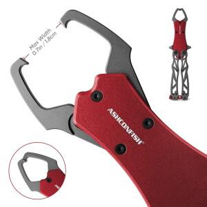 [호환품]업그레이드된 다기능 알루미늄 스틸 훅 리무버 스플릿 링 플라이 낚시 아이스 장비용 피쉬 립 그리