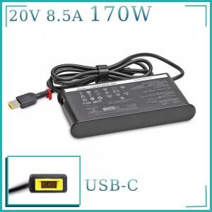 레노버 호환 씽크패드 P1 P50 P52 P53 P70 P73 W540 T540P 요가 15 45N0487용 170W 20V 8.5A USB 노트북 전