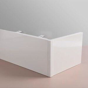 천장 마운트 커튼 폴 밸런스 박스, 180m 암막 펠멧 패널, 롤러 블라인드용 알루미늄 장식 프레임, 벽/천장 설치, 트랙 필요 없음