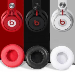 [호환품]Beats MIXR 헤드폰 교체용 단백질 스킨 메모리 스폰지 이어 패드 쿠션 헤드셋 액세서리 수리 부품