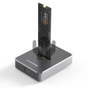 Blueendless 외장 SSD 하드 디스크 M.2 인클로저 SATA NVME 도킹 스테이션용 10Gbps 온라인 읽기 쓰기 속도