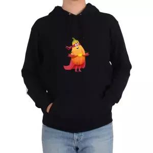 [하프클럽/]후드티 호박이야 뭐야 머리띠두르고그림 다양한 색상 사이즈