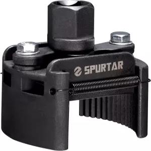 Spurtar 조절식 오일 필터 렌치 2-3/8 ~ 3-1/8 인치 60-80mm 범용 제거 도구 1/2인치 드라이브 캡 스타일
