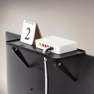 고급형거치대 다용도수납함 TV 케이블정리용품 고급형 관절형 공간활용 (WFKBJ11)