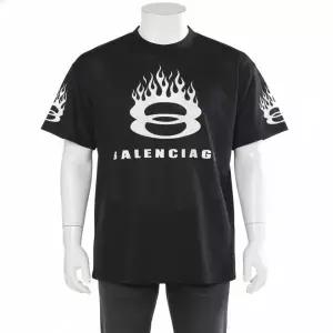 [발렌시아가]버닝 유니티 오버사이즈 티셔츠 794817 TQV38 1000 817809