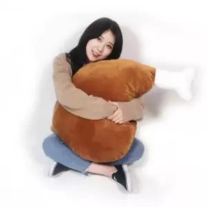 [하프클럽/]초대형 빅사이즈 닭다리 쿠션 2종 110CM 90CM 치킨 베개