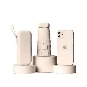 [하프클럽/]캡슐 초소형 초미니 우산 3단 UV 자동 암막 가벼운 초경량 미니