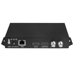 SKD2018 1080P HDMI to ATSC+J.83B/D MPEG2 인코더 변조기 디지털 TV 헤드엔드 QAM RF