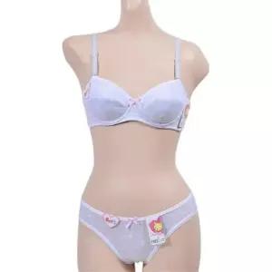 부드러운 안감 주니어 노몰드 와이드 브라 WFIPU59