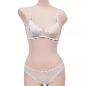 편안한 기본패드 주니어 AA컵 브라팬티세트 WFIPU6B